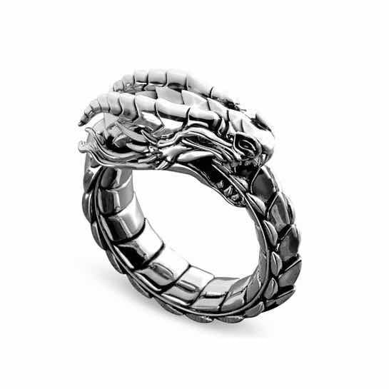 Retro Dragon Ring